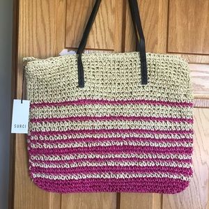 Brand new adorable golden tote bag purse Surci New